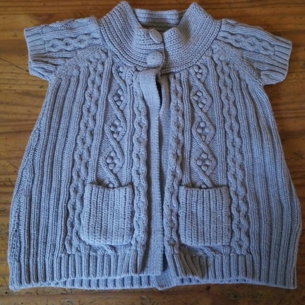Gray sweater
